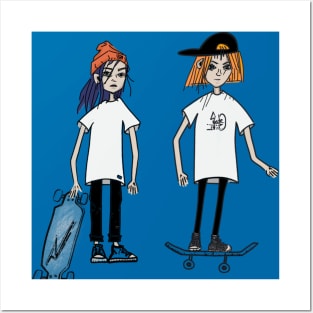 sk8er girls Posters and Art